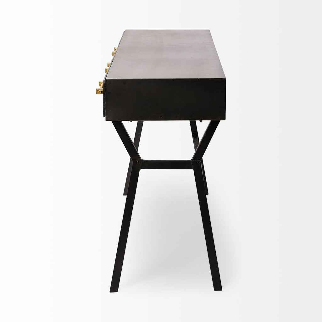 Three Drawers Metal Office Desk