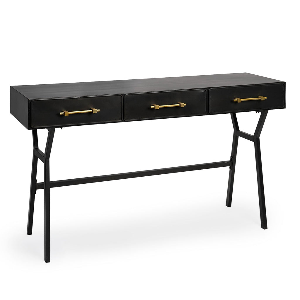 Three Drawers Metal Office Desk