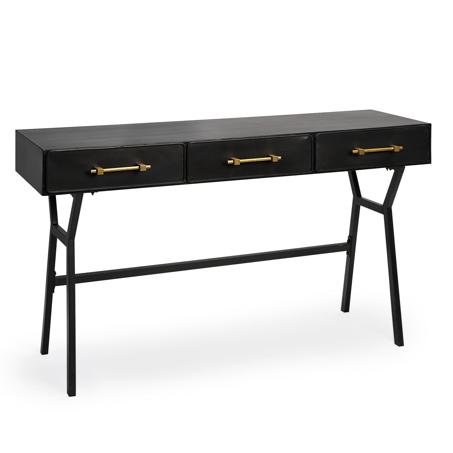 Three Drawers Metal Office Desk