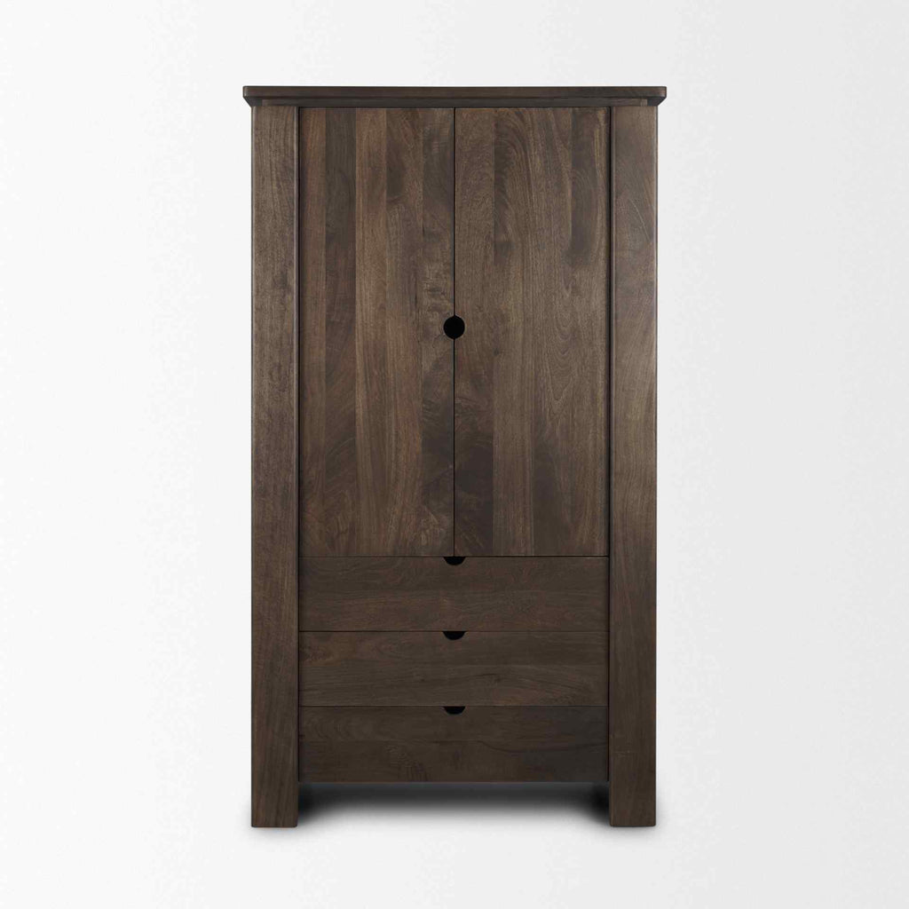 Wooden Dark Brown Bookcase
