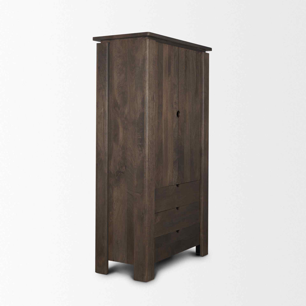 Wooden Dark Brown Bookcase