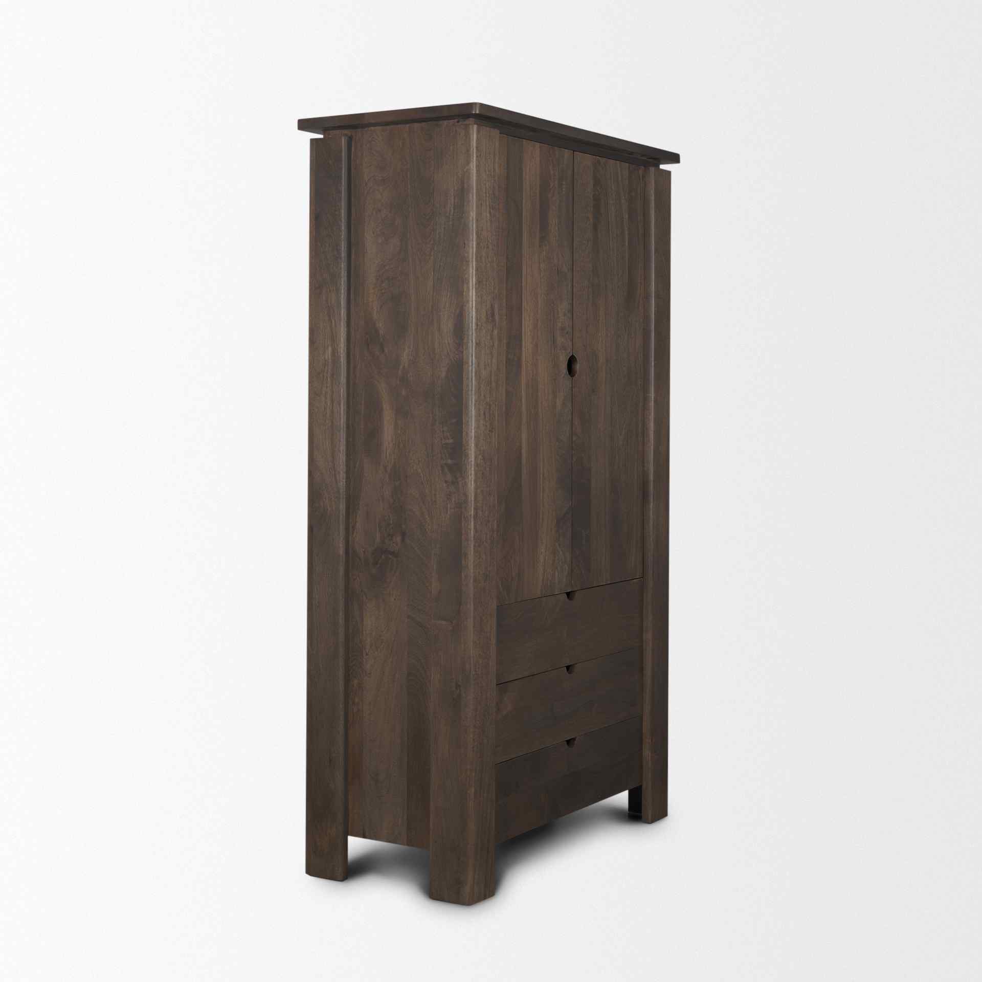 Wooden Dark Brown Bookcase