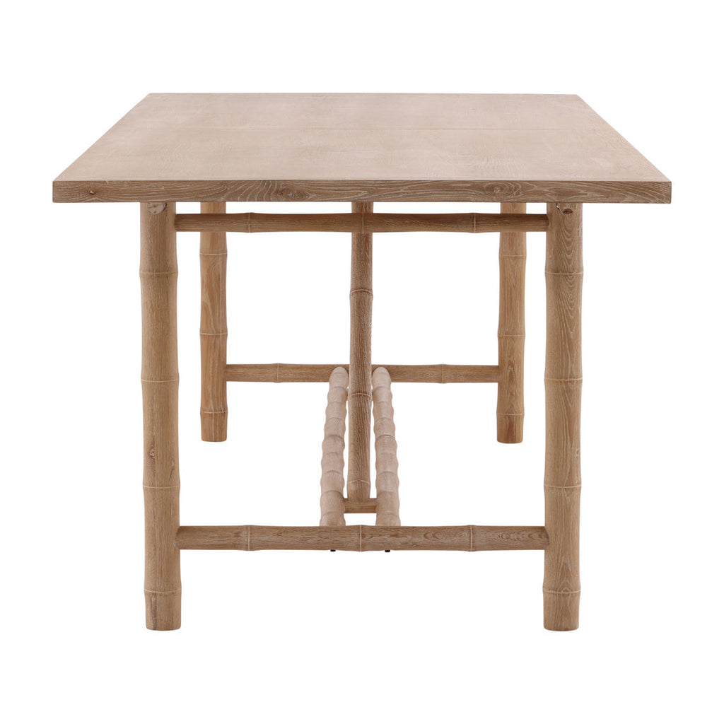 Natural Wooden Rectangular Dining Table