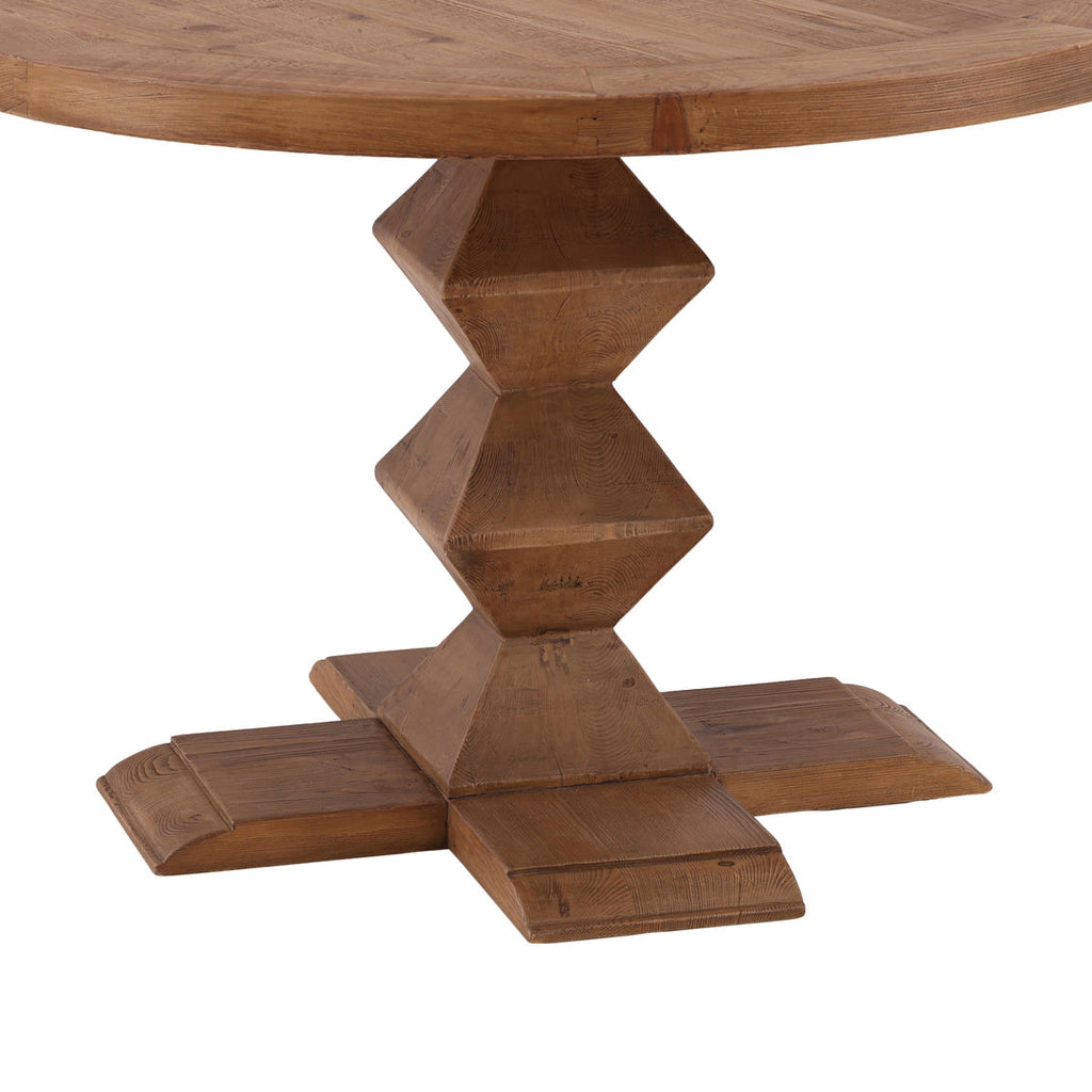 Wooden Round Dining Table