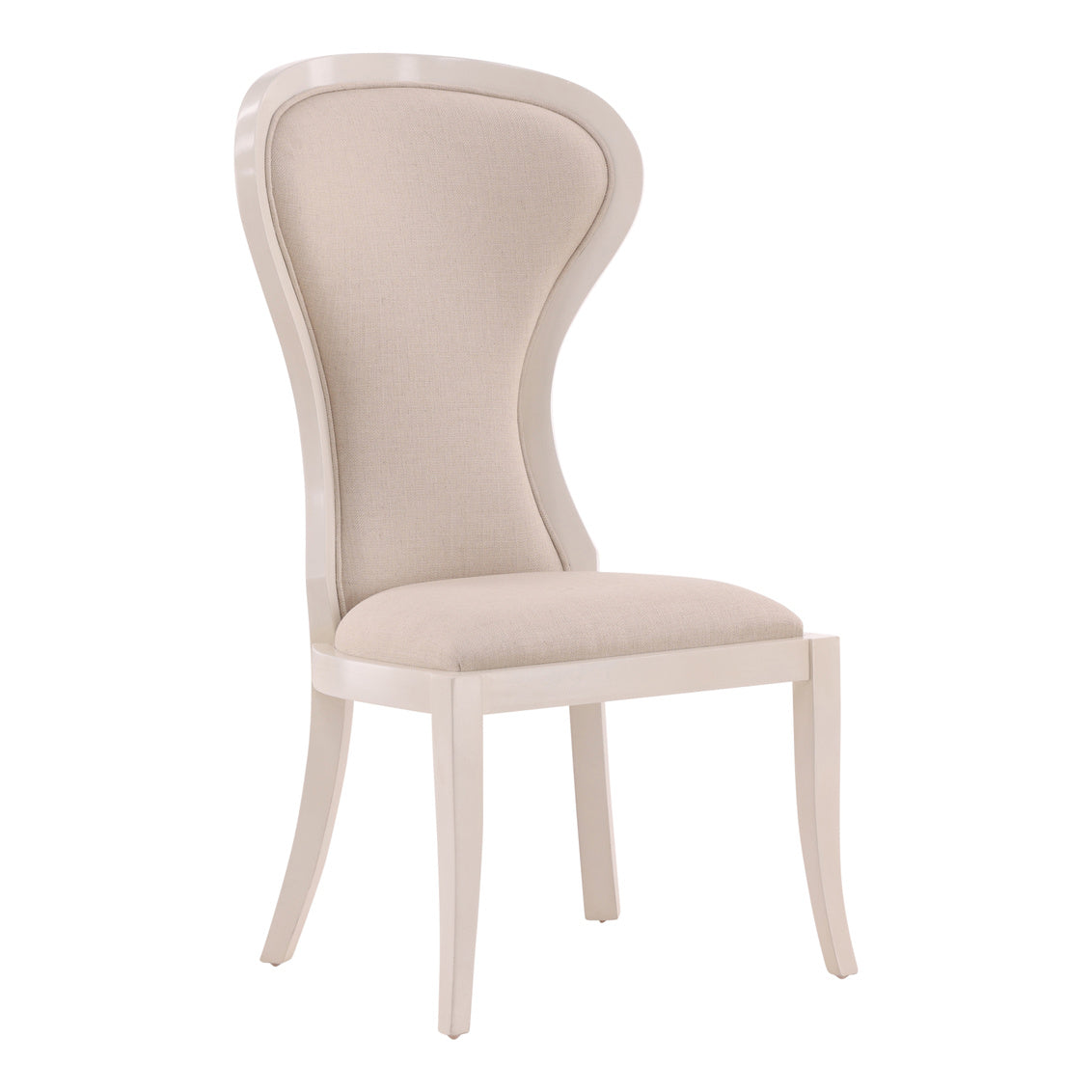 Cream Performance Fabric Side Chair