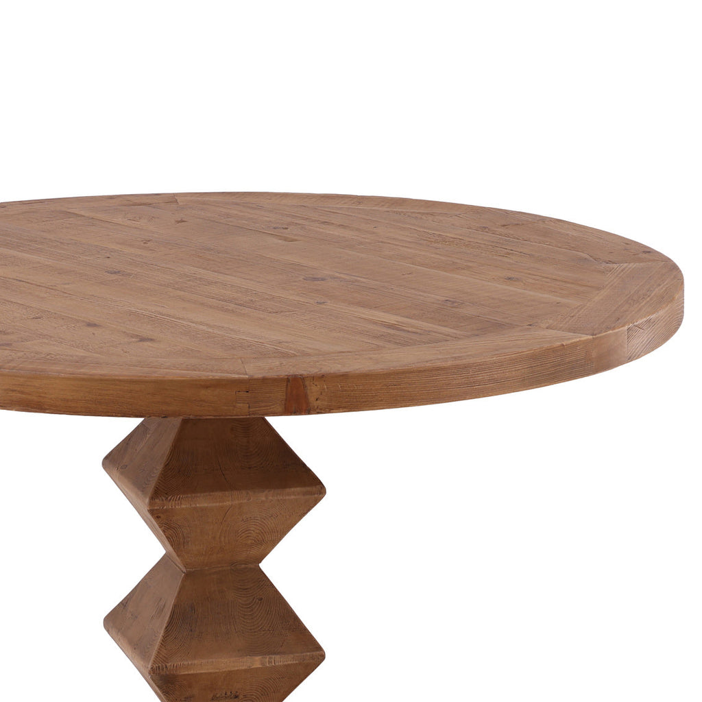 Wooden Round Dining Table